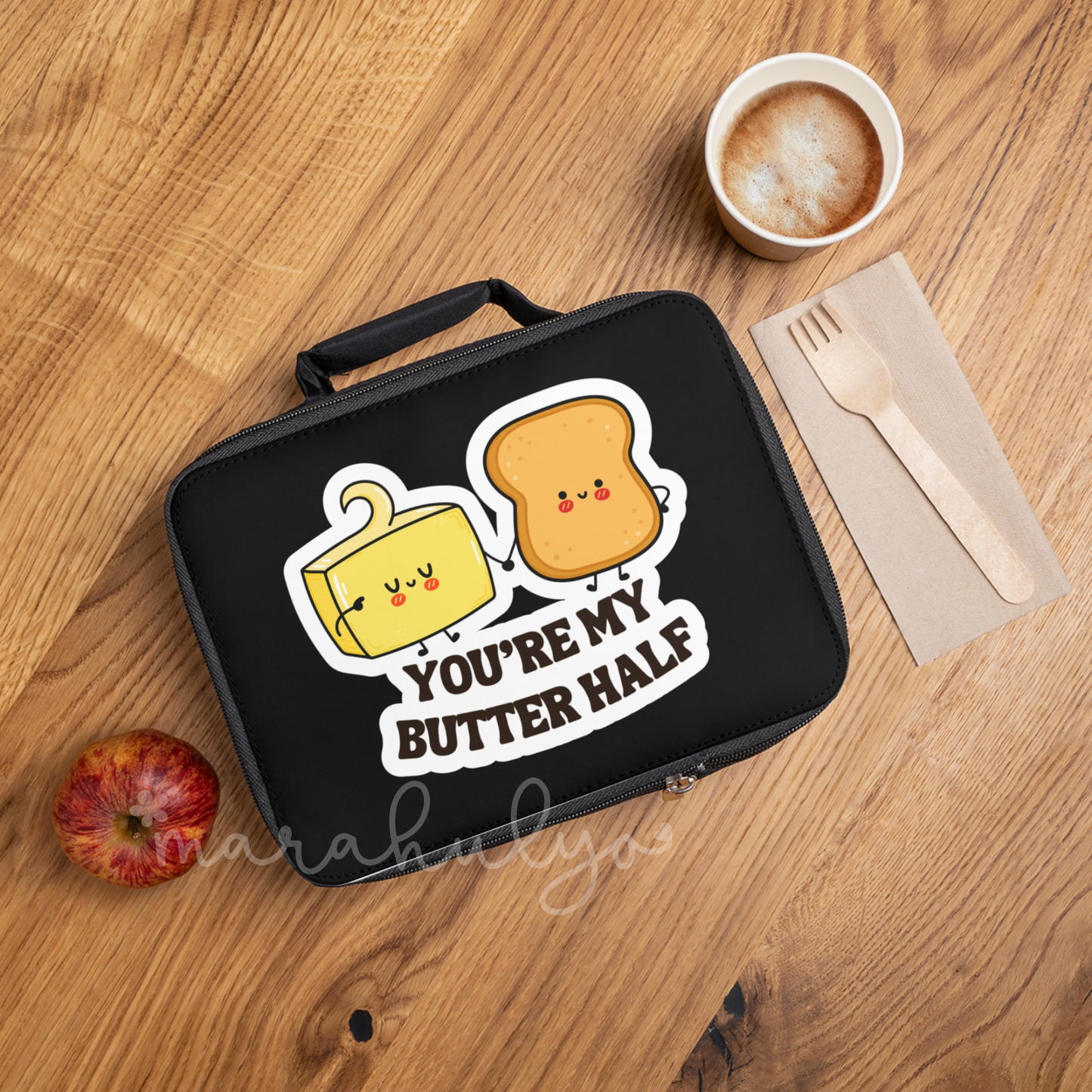 'You're My Butter Half' Lunch Bag for Adults and Kids