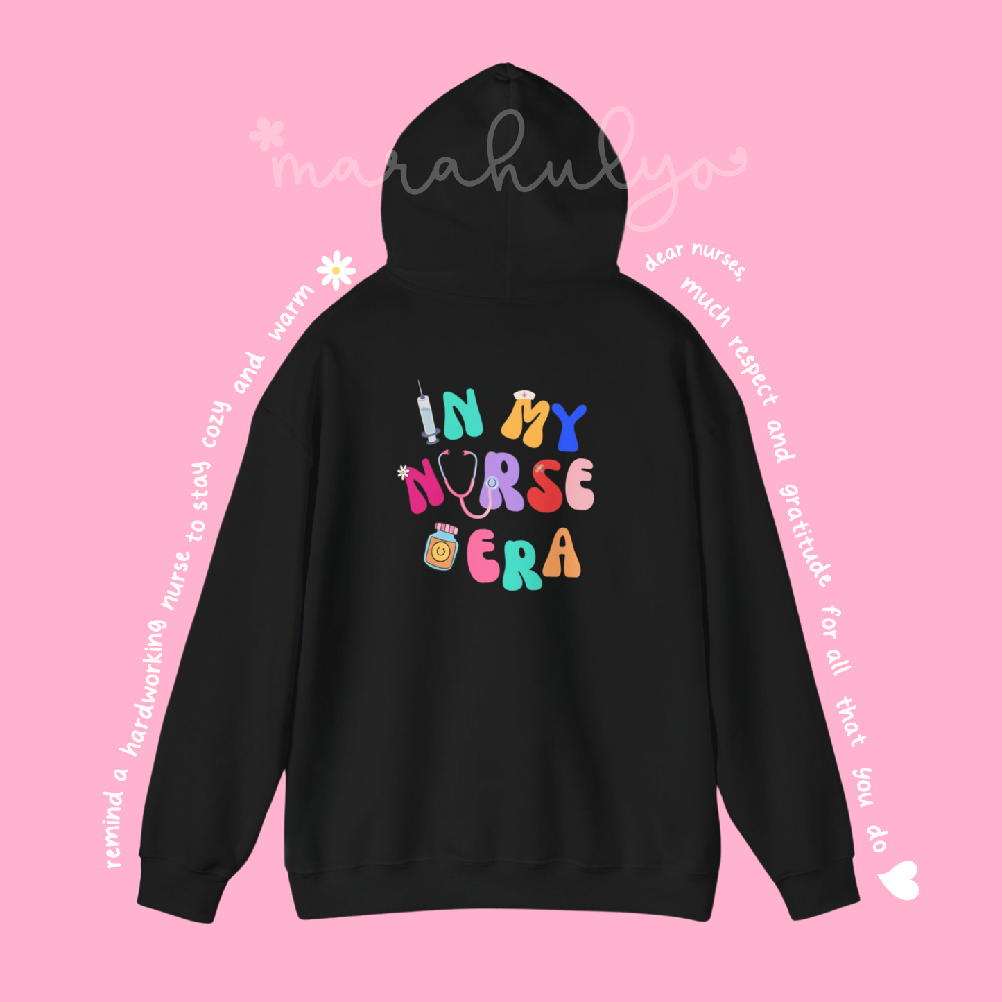 'In My Nurse Era' Unisex Heavy Blend™ Hooded Sweatshirt